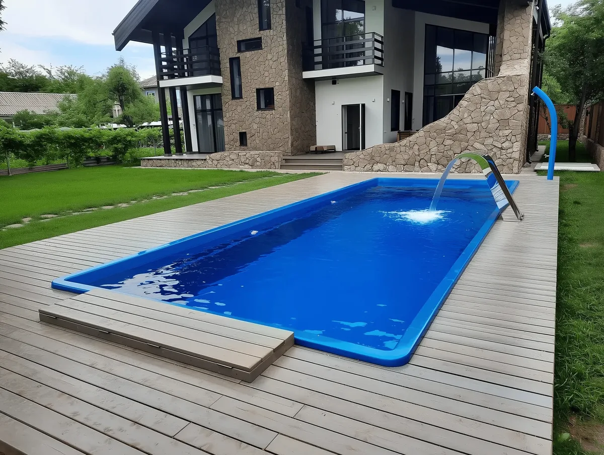 Композитный бассейн Laguna 9 — вид сверху в Дмитрове