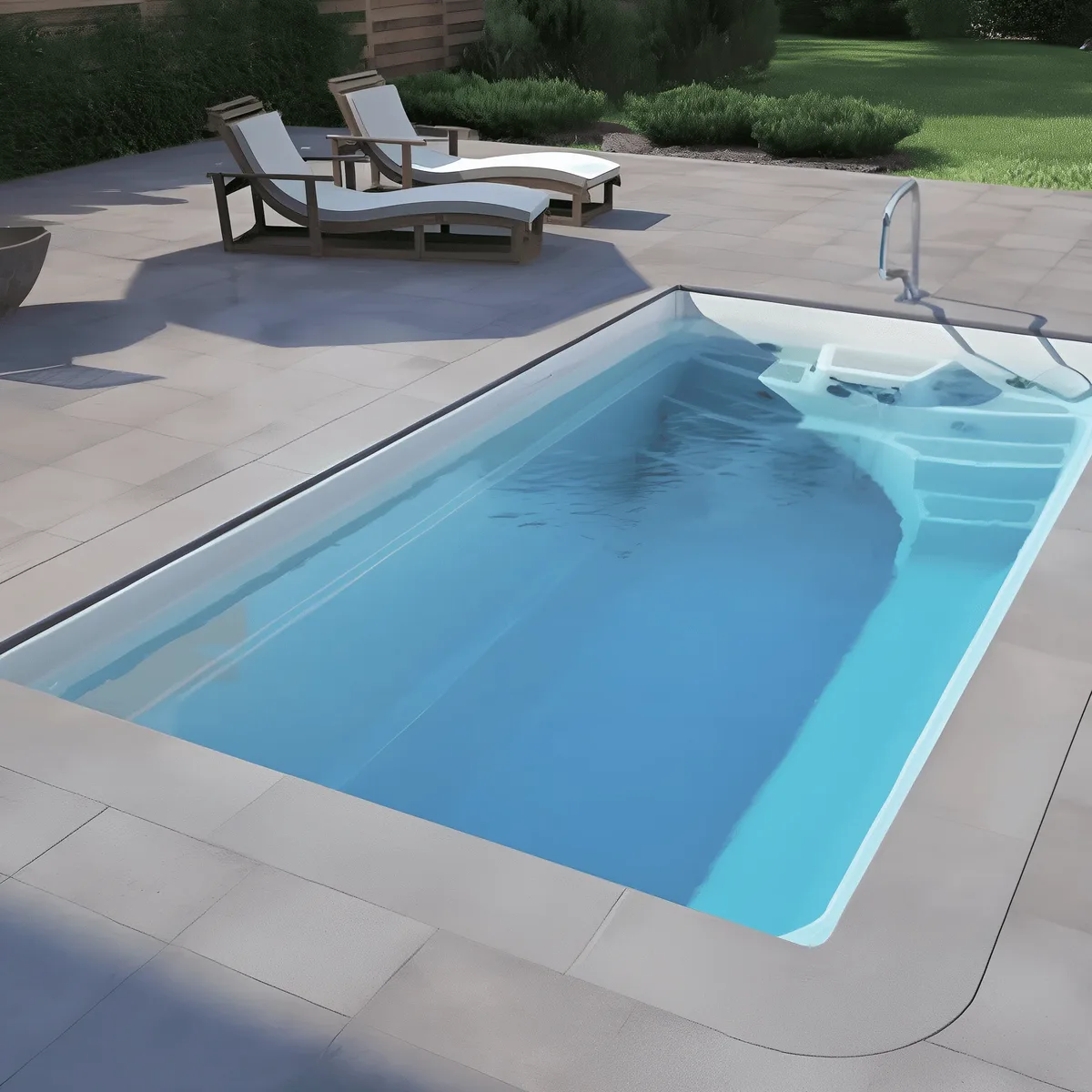 Композитный бассейн Laguna 5 — вид сверху в Дмитрове