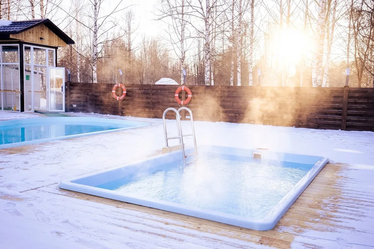 Композитный бассейн Laguna 4 — установка в Дмитрове