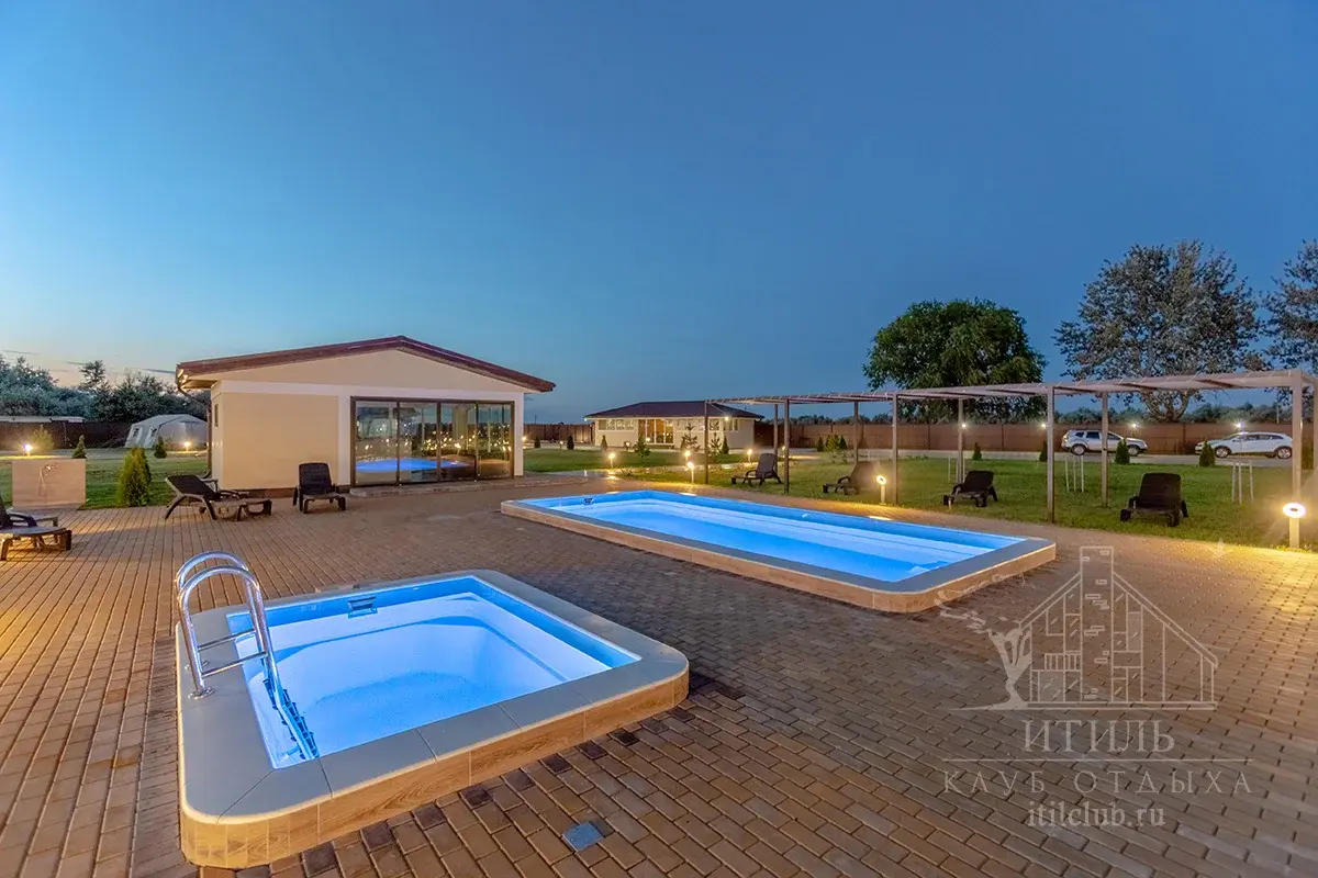 Композитная купель Laguna 3 — установка в Дмитрове